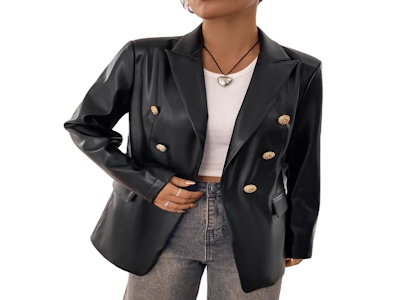 Стильная длинная кожаная куртка которая преобразит ваш образ