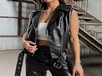 Панк перчатки из кожи смелый аксессуар для смелых людей